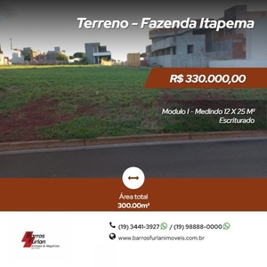 Terreno em Condomínio - Limeira, SP no bairro Residenciais Fazenda Itapema