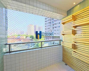Alugo apartamento novo no edf Torre de lyon c/ 80 metros, 3 quartos (1 suíte) + 2 v + laze