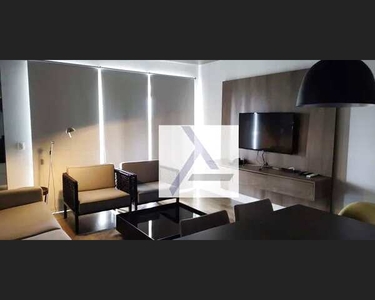 Apartamento com 1 dormitório para alugar, 70 m² por R$ 6.437,06/mês - Brooklin - São Paulo