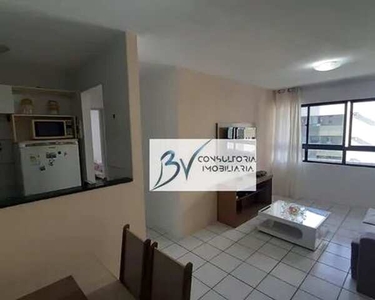 Apartamento com 2 dormitórios para alugar, 50 m² por R$ 2.700,00/mês - Boa Viagem - Recife