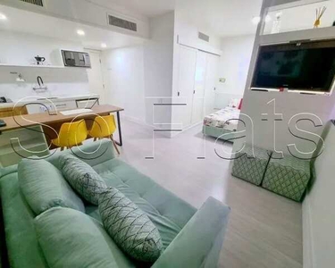 Apartamento mobiliado com serviços inclusos disponível locação no Jardim Paulista