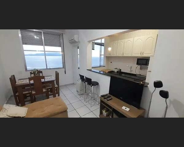 Apartamento para Aluguel e Venda com 61m² em Frente Praia Itararé - São Vicente - SP