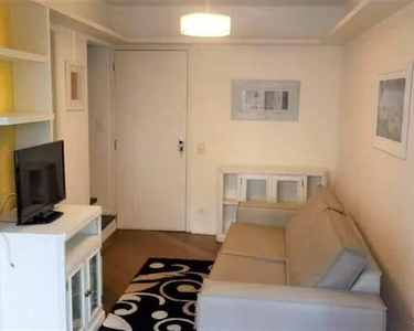 Apartamento para Locação em São Paulo, Itaim Bibi, 1 dormitório, 1 suíte, 2 banheiros, 1 v