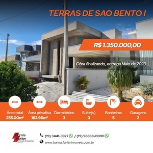 Casa em Condomínio - Limeira, SP no bairro Terras de São Bento I