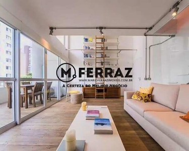 Loft capa de revista de 74m², 1 suíte, 2 vagas - Vila Nova Conceição