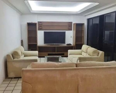 Vista mar, mobiliado, 143m², 3 quartos, 2 suítes e 2 vagas de garagem