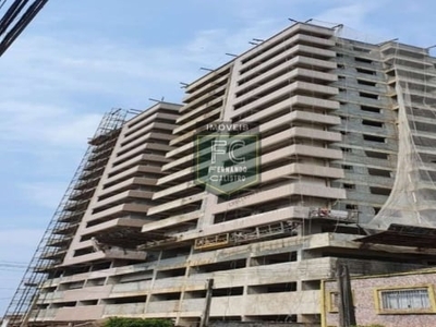 Apartamento alto padrão com 2 dormitórios (suíte) à venda, 83,04 m² por r$330.000 localização privilegiada bairro caiçara - praia grande/sp.