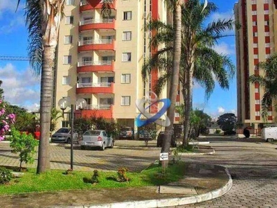 Apartamento com 3 dormitórios para alugar, 90 m² por r$ 3.000/mês - palmeiras de são josé - são josé dos campos/sp