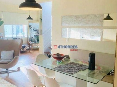 Cobertura com 3 dormitórios à venda, 160 m² por r$ 1.095.000,00 - portal do morumbi - são paulo/sp