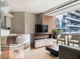 ALUGO Apartamento-Alto-Padrao-Mobiliado-para-Aluguel-no FL Residence, Regiao Faria Lima,-I