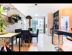 Apartamento no Bairro Passo Manso em Blumenau com 2 Dormitórios (1 suíte) e 68 m²