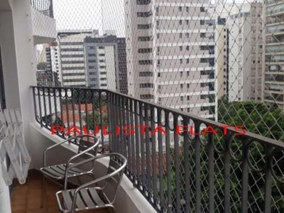 Flat com 1 quarto para alugar na alameda joaquim eugênio de lima, jardim paulista, são paulo, 44 m2 por r$ 3.300