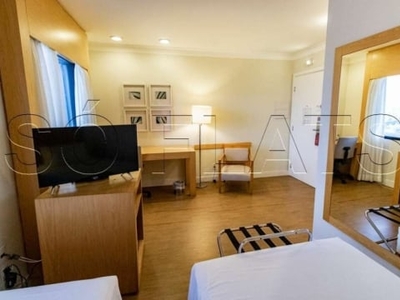 Flat nobile suites congonhas com 29m² 1 dormitório e 1 vaga.