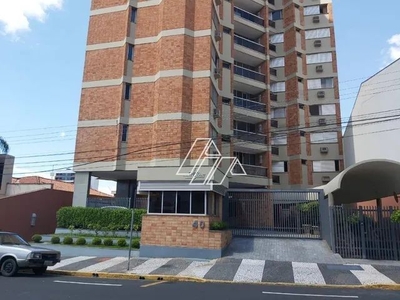 Apartamento com 3 dormitórios para alugar, 150 m² por R$ 3.390,00/mês - Centro - Marília/S