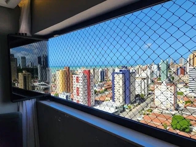Apartamento para Locação em João Pessoa, Manaíra, 3 dormitórios, 1 suíte, 2 banheiros, 1 v