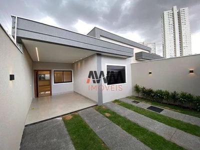 Casa com 3 suítes à venda, 147 m² por R$ 780.000 - Jardim Atlântico - Goiânia/GO