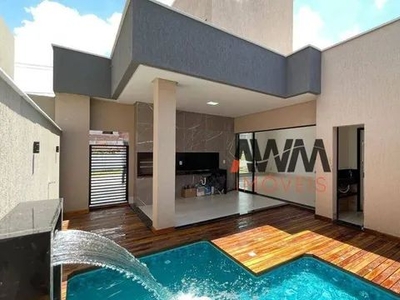 Casa com 3 suítes à venda, 158 m² por R$ 1.300.000 - Jardins Bolonha - Senador Canedo/GO