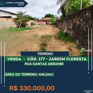 Terreno em Jardim Floresta, Boa Vista/RR de 10m² à venda por R$ 329.000,00