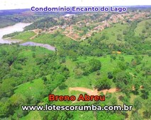 Corumbá 4, Mensais á partir R$ 499, Lote na beira do Lago, Corumbá