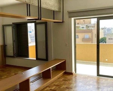 Apartamento com 1 dormitório à venda, 58 m² - Cerqueira César - São Paulo/SP