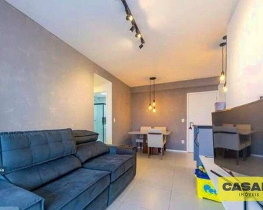 Apartamento com 2 dormitórios à venda, 59 m² - Campestre - Santo André/SP