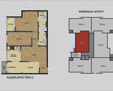 Apartamento com 3 dormitórios à venda, 78 m² por R$ 489.000,00 - Maria Luiza - Cascavel/PR