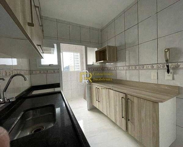 Apartamento com 3 dormitórios à venda, 80 m² por R$ 495.000,00 - Canto do Forte - Praia Gr