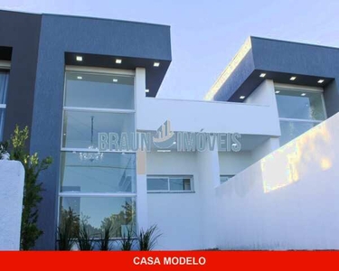 Casa 3 dormitórios sendo 1 suíte em Gravataí de excelente padrão na parada 68. Porcelanato