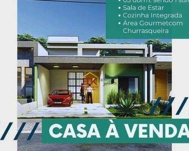 Casa com 3 dormitórios à venda, 120 m² por R$ 540.000 - Parque São Domingos - Pindamonhang