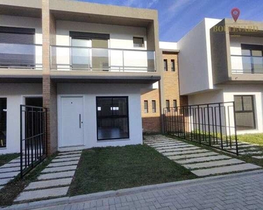 Sobrado novo com 3 dormitórios à venda, 108 m² por R$ 560.000 - Uberaba - Curitiba/PR