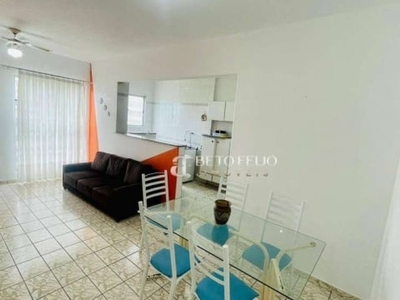 Apartamento com 1 dormitório, 50 m² - venda por r$ 250.000,00 ou aluguel por r$ 2.200,00/mês - enseada - guarujá/sp