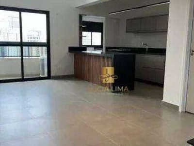 Loft para alugar com 1 dormitório, 78 m² por r$ 3.800/mês - jardim aquarius - são josé dos campos/sp