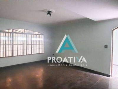 Sobrado com 3 dormitórios para alugar, 220 m² por r$ 2.780,00/mês - parque oratório - santo andré/sp