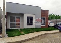 Casa nova de condomínio a venda com terreno excedente no bairro SIM REF: 6544