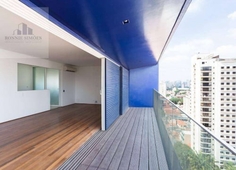 Apartamento para alugar e à venda, vila olímpia, rua nova cidade, nº 147, 1 dormitório, 2 salas, 1 banheiro, 1 lavabo, 2 vagas, 95 m², são paulo.