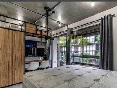 Apartamento mobiliado com 1 dormitório para locação na Vila Madalena em São Paulo!