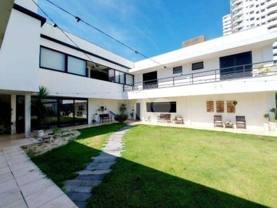 Casa com 6 quartos sendo 5 suítes , com 907 m² por r$ 7.400.000 - barra da tijuca - rio de janeiro/rj