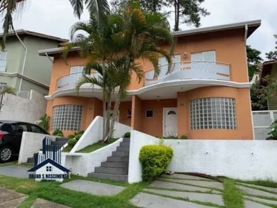 Casa em condomínio fechado com 3 quartos para alugar na rua anésio martins de siqueira, 120, pinus park, cotia, 230 m2 por r$ 3.950