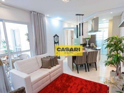 Apartamento com 2 dormitórios à venda, 56 m² - Centro - São Bernardo do Campo/SP