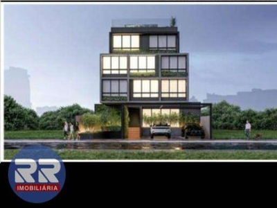 Flat com 1 dormitório à venda, 26 m² por r$ 370.000,00 - bessa - joão pessoa/pb