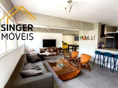 Apartamento 2 suítes mobiliado e equipado, 125 m², 1 vaga, ampla sala em 2 ambientes, andar alto, ótima localização > p/locação > itaim bibi > sp