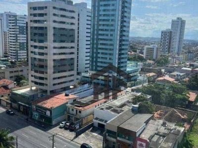 Flat de 40m² com 1 quarto e proximo à praia, localizado em piedade - jaboatão dos guararapes - pe. à venda / locação.