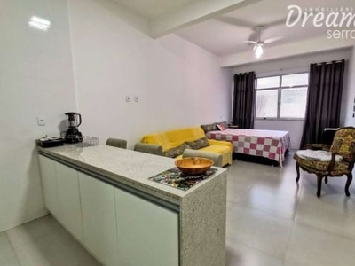 Kitnet com 1 dormitório à venda, 28 m² por r$ 170.000,00 - agriões - teresópolis/rj