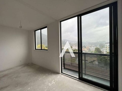 Loft com 1 dormitório à venda, 42 m² por r$ 340.000,00 - alto - teresópolis/rj