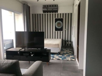 Studio com 1 dormitório para alugar, 50 m² por r$ 5.916,67/mês - tamboré - barueri/sp