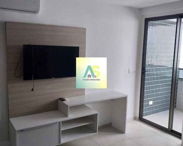 Alugo Flat Mobiliado em Olinda, 42 m², Beira Mar, Proximo a Faculdade de Medicina