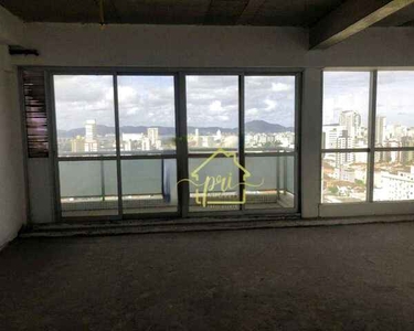 Sala à venda, 52 m² por R$ 465.000,00 - Gonzaga - Santos/SP