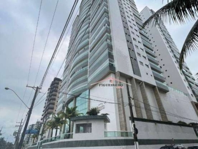 Apartamento à venda, 85 m² por r$ 572.000,00 - vila caiçara - praia grande/sp