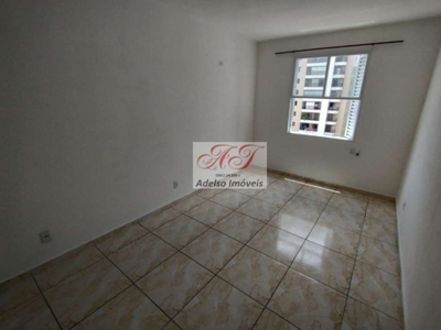 Apartamento com 1 quarto para alugar no josé menino, santos , 22 m2 por r$ 1.400