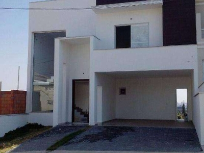 Casa com 4 dormitórios para alugar, 270 m² por r$ 7.420,00/mês - condomínio vila azul - sorocaba/sp